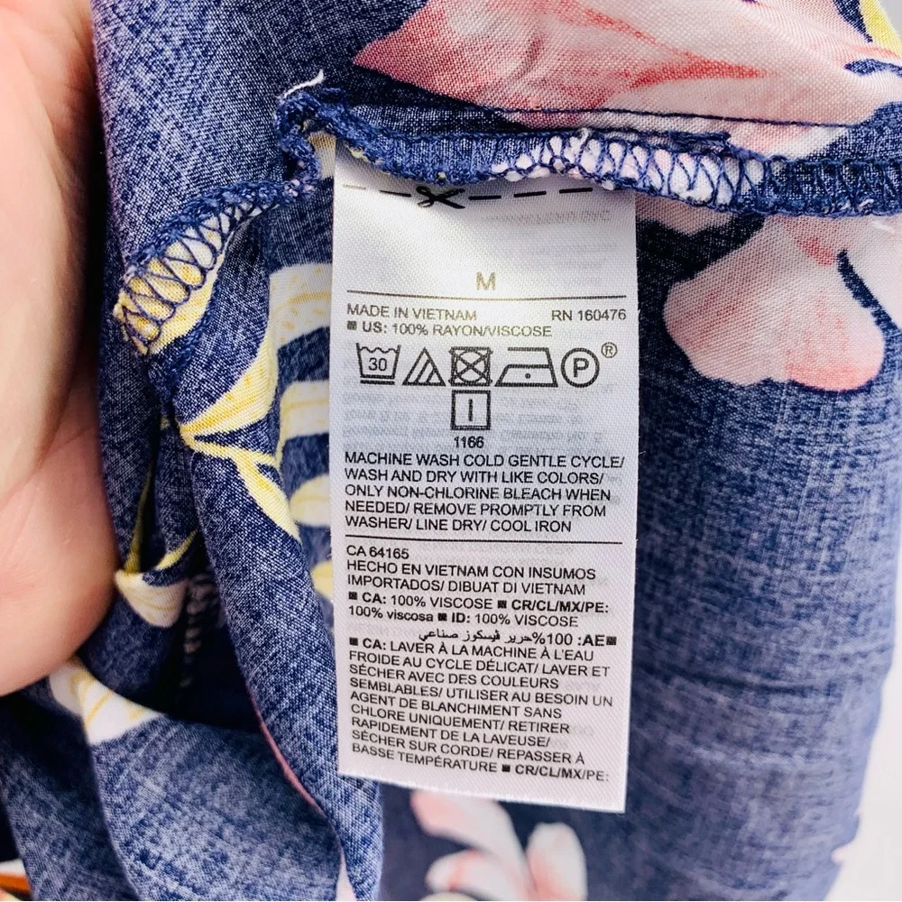 Old Navy V Neck Floral Maxi Dress Womens Size M - Picture 10 of 11